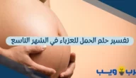 تفسير حلم الحمل للعزباء في الشهر التاسع للإمام الصادق وإبن سيرين