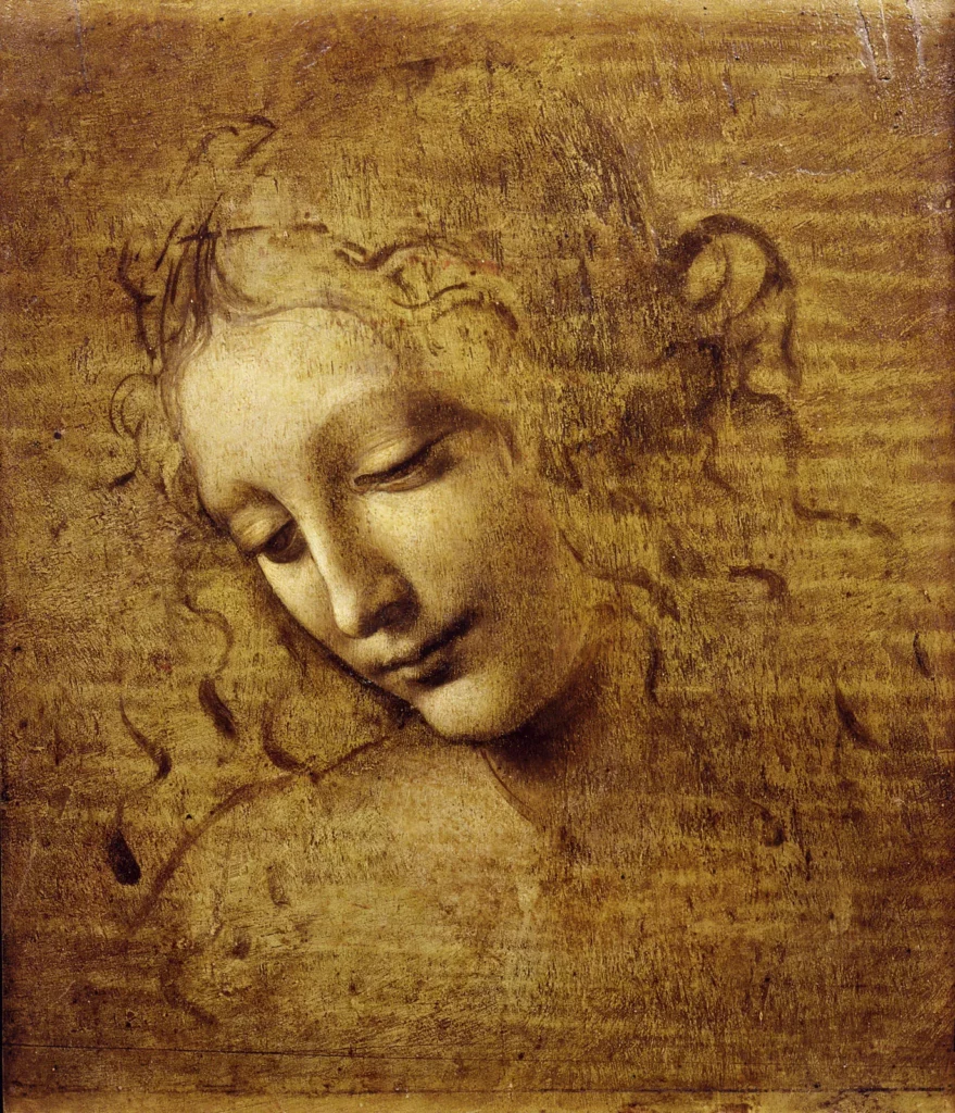 لوحة رأس امرأة